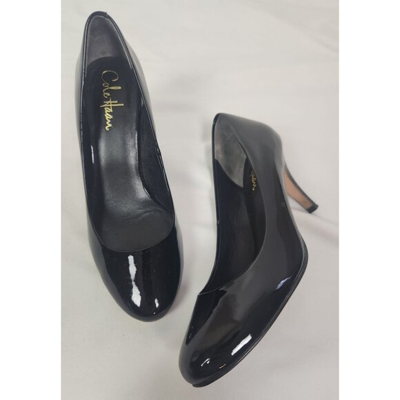 Cole Haan Shoes - Cole Haan Women's Sz. 7B Black Patent Leather Round Toe Pumps